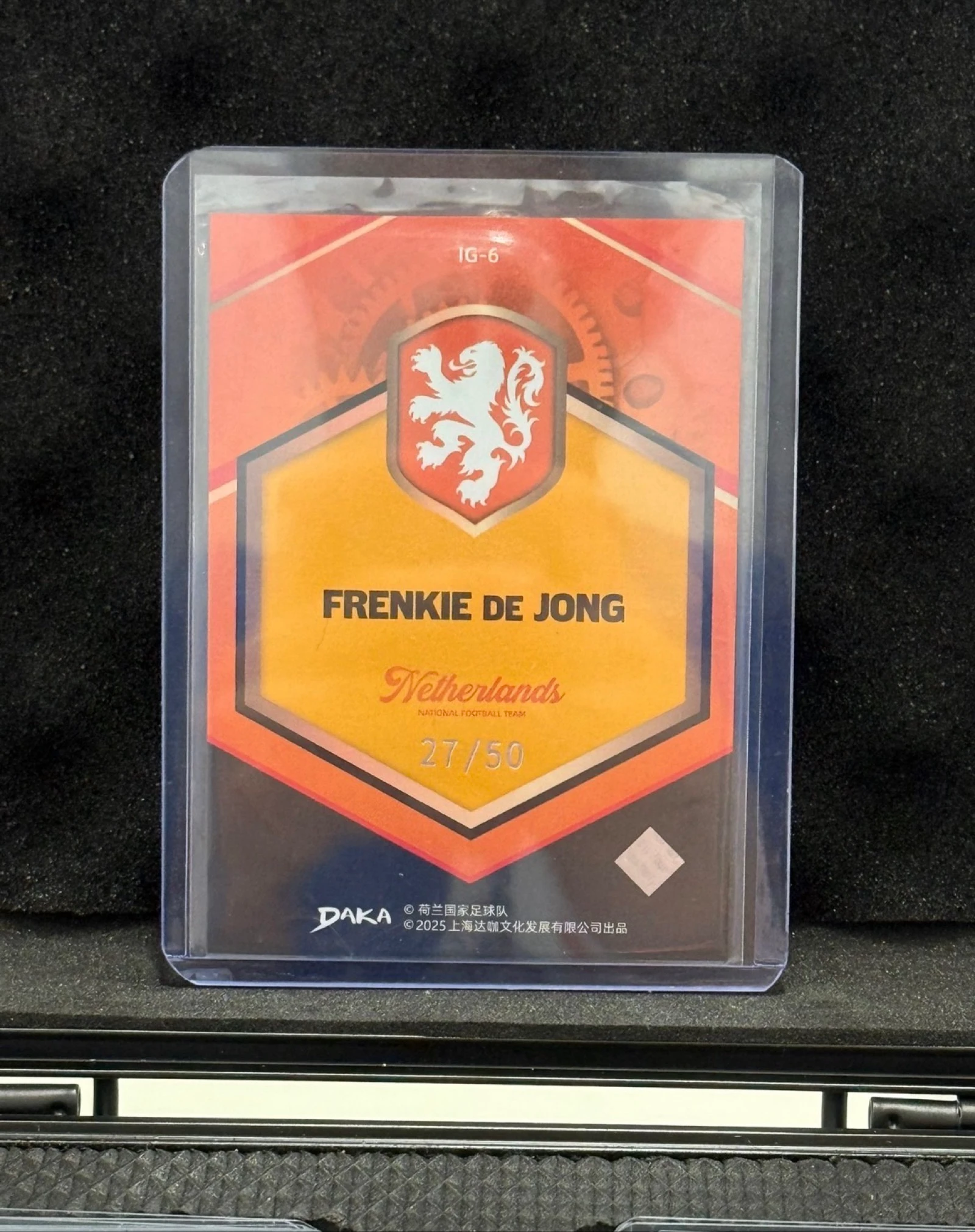 Frenkie de Jong Topps Netherlands /50 🇳🇱🔥 – photo 2